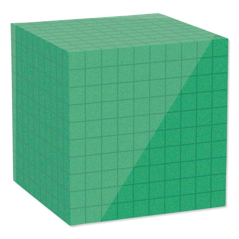 hand2mind Magnetic Demonstration Differentiated Base Ten Blocks Classroom Set, Magnetic Place Value Blocks, Counting Cubes for Kids Math, Base 10 Math Manipulatives Kindergarten Set (Set of 131) - Image 2